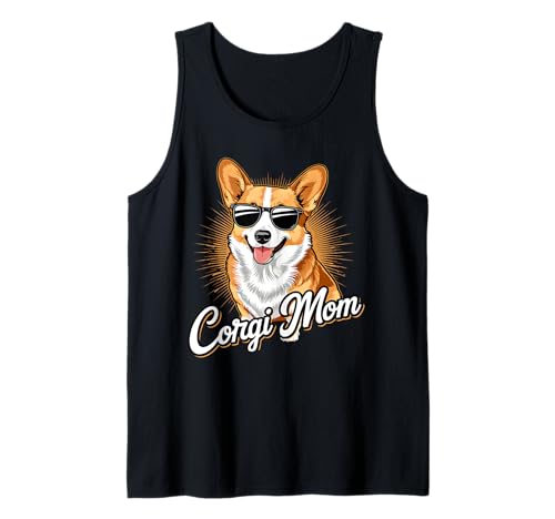 Corgi Mom Damen Lustiger Corgi Besitzer Corgi Hund Tank Top Corgi Mom Damen Lustiger Corgi Besitzer Corgi Hund Tank Top von Funny Corgi Owner Corgi Dog Ajeli Designs