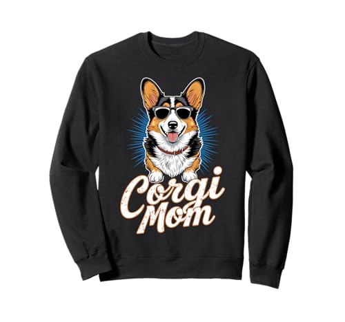 Dog-Mama Corgi Mama Damen Lustiger Corgi-Besitzer Corgi-Hund Sweatshirt Dog-Mama Corgi Mama Damen Lustiger Corgi-Besitzer Corgi-Hund Sweatshirt von Funny Corgi Owner Corgi Dog Ajeli Designs