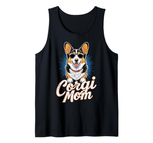 Dog-Mama Corgi Mama Damen Lustiger Corgi-Besitzer Corgi-Hund Tank Top Dog-Mama Corgi Mama Damen Lustiger Corgi-Besitzer Corgi-Hund Tank Top von Funny Corgi Owner Corgi Dog Ajeli Designs