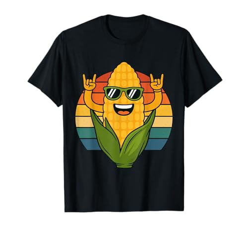 Lustig Cool Retro Maisliebhaber Veggie Bauern Vegan Männer Frauen T-Shirt Lustig Cool Retro Maisliebhaber Veggie Bauern Vegan Männer Frauen T-Shirt von Funny Corn Retro Summer Veggie Humor Apparel