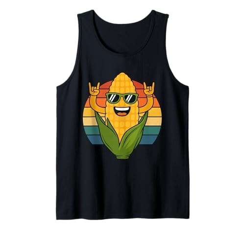 Lustig Cool Retro Maisliebhaber Veggie Bauern Vegan Männer Frauen Tank Top Lustig Cool Retro Maisliebhaber Veggie Bauern Vegan Männer Frauen Tank Top von Funny Corn Retro Summer Veggie Humor Apparel