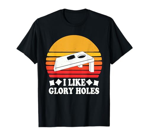 Lustiges Cornhole Shirt Geschenk für Männer – Glory Holes T-Shirt Lustiges Cornhole Shirt Geschenk für Männer – Glory Holes T-Shirt von Funny Cornhole Shirts