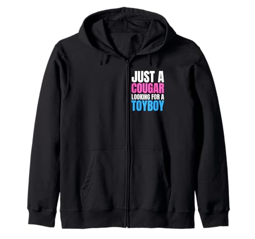 Lustige Pumas und ältere reife Frauen aus Toyboys Kapuzenjacke Lustige Pumas und ältere reife Frauen aus Toyboys Kapuzenjacke von Funny Cougar and Toyboy Partner Couples Apparel