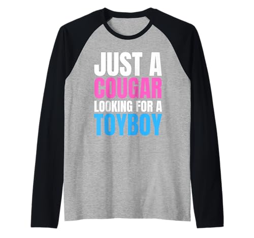 Lustige Pumas und ältere reife Frauen aus Toyboys Raglan Lustige Pumas und ältere reife Frauen aus Toyboys Raglan von Funny Cougar and Toyboy Partner Couples Apparel
