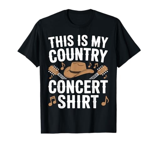 Coole Country-Musikkunst für Männer Frauen klassisches Country-Konzert T-Shirt Coole Country-Musikkunst für Männer Frauen klassisches Country-Konzert T-Shirt von Funny Country Music Concert Outfit Design