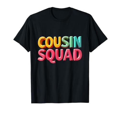 Cousin Squad Zitate Crew Matching Kids Cousin Squad Bedeutung T-Shirt Cousin Squad Zitate Crew Matching Kids Cousin Squad Bedeutung T-Shirt von Funny Cousin Squad Crew Family Cousin Squad Shirt