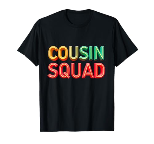 Cousin Squad Zitate Crew Matching Kids Cousin Squad Bedeutung T-Shirt Cousin Squad Zitate Crew Matching Kids Cousin Squad Bedeutung T-Shirt von Funny Cousin Squad Crew Family Cousin Squad Shirt