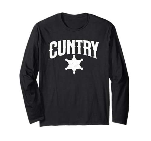 Humor Country Girl Cowgirl für Erwachsene Langarmshirt Humor Country Girl Cowgirl für Erwachsene Langarmshirt von Funny Cowboy Western