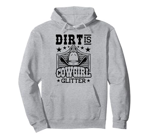 Lustige Cowgirl-Glitzer-Grafik für Damen und Mädchen, Cowgirl Western Pullover Hoodie von Funny Cowgirl Gifts & Cowgirl Outfits