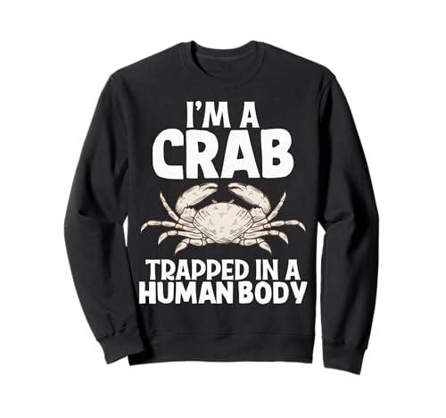 I'm A Crab Lustiger Meeresfrüchte-Krabben-Liebhaber Männer Frauen Kinder Sweatshirt I'm A Crab Lustiger Meeresfrüchte-Krabben-Liebhaber Männer Frauen Kinder Sweatshirt von Funny Crab Lover Apparel Co.