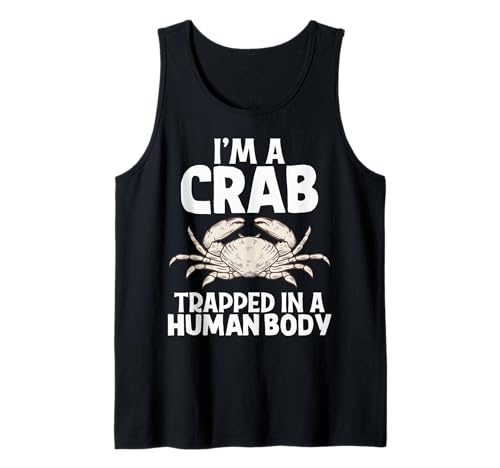 I'm A Crab Lustiger Meeresfrüchte-Krabben-Liebhaber Männer Frauen Kinder Tank Top I'm A Crab Lustiger Meeresfrüchte-Krabben-Liebhaber Männer Frauen Kinder Tank Top von Funny Crab Lover Apparel Co.