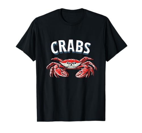 Cooles Krabben-Kostüm für Jungen und Mädchen T-Shirt von Funny Crabs Animals
