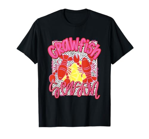 Lustiger Crawfish Season Preppy Leopard Cajun Frauen Mädchen Kinder T-Shirt Lustiger Crawfish Season Preppy Leopard Cajun Frauen Mädchen Kinder T-Shirt von Funny Crawfish Boil Tees