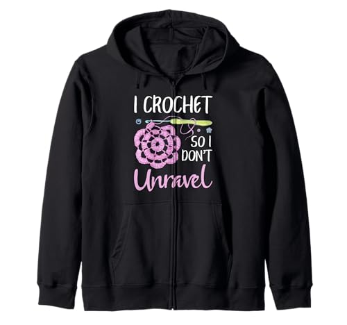 Funny Crochet Frauen Häkeln Entwirren Häkeln Häkeln Kapuzenjacke von Funny Crocheting And Yarn Gift Co