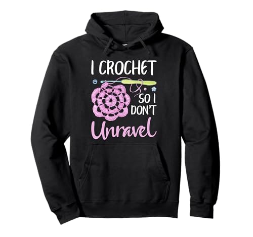 Funny Crochet Frauen Häkeln Entwirren Häkeln Häkeln Pullover Hoodie von Funny Crocheting And Yarn Gift Co