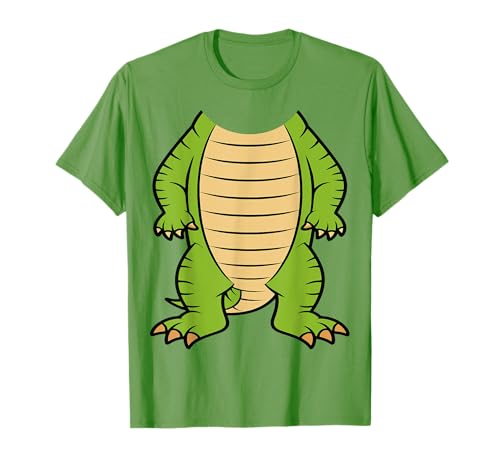 Krokodil-Kostüm, lustiges Tier-Outfit, T-Shirt für Kinder und Erwachsene T-Shirt Krokodil-Kostüm, lustiges Tier-Outfit, T-Shirt für Kinder und Erwachsene T-Shirt von Funny Crocodile Costume Illusion Headless