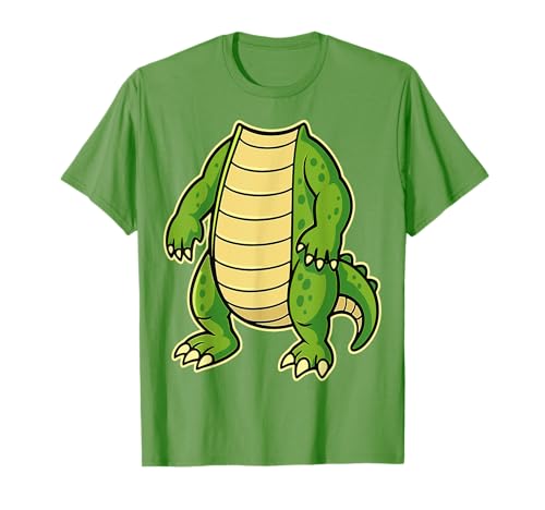 Krokodil-Kostüm, lustiges Tier-Outfit, T-Shirt für Kinder und Erwachsene T-Shirt Krokodil-Kostüm, lustiges Tier-Outfit, T-Shirt für Kinder und Erwachsene T-Shirt von Funny Crocodile Costume Illusion Headless