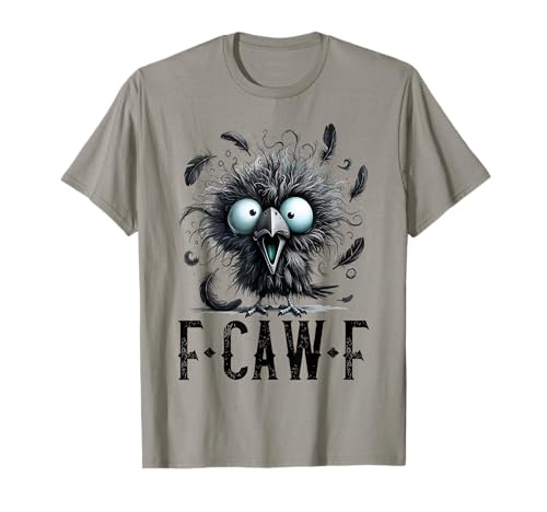 Frauen F-Caw-F Black Crow Black Bird Funny Halloween T-Shirt Frauen F-Caw-F Black Crow Black Bird Funny Halloween T-Shirt von Funny Crow Black Bird Dark Halloween Humor