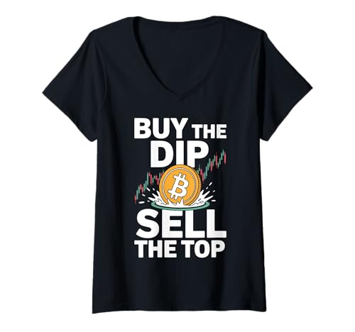 Damen Kaufen Sie The Dip besten Krypto-Bitcoins T-Shirt mit V-Ausschnitt Damen Kaufen Sie The Dip besten Krypto-Bitcoins T-Shirt mit V-Ausschnitt von Funny Crypto Bitcoin Tees Gifts
