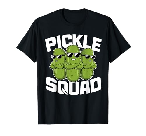Pickle Squad Design für Männer, Frauen, Kinder, niedliche Gurke T-Shirt Pickle Squad Design für Männer, Frauen, Kinder, niedliche Gurke T-Shirt von Funny Cucumber Lover Pickle Squad