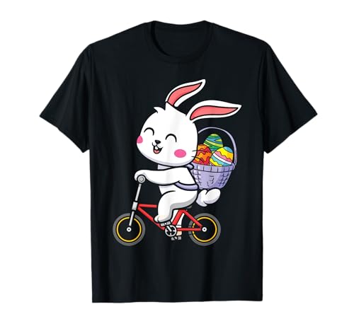 Pedaling Paws Biking Eierkorb mit Osterhasen für Kinder und Kleinkinder T-Shirt Pedaling Paws Biking Eierkorb mit Osterhasen für Kinder und Kleinkinder T-Shirt von Funny Cute Easter Apparel Kids Toddlers Boy Girl