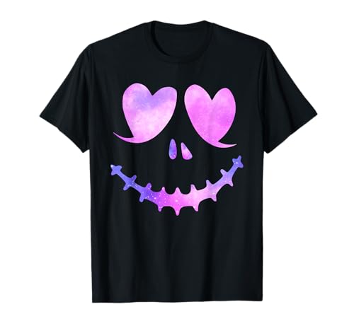 Süßes Kürbisgesicht Jack O Laterne Halloween Frauen Mädchen T-Shirt von Funny Cute Face Pumpkin Halloween Women Girls