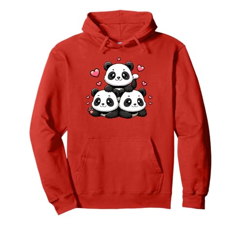 Niedliche Kawaii-Pandas, lustiger Panda-Liebhaber, Frauen und Mädchen Pullover Hoodie Niedliche Kawaii-Pandas, lustiger Panda-Liebhaber, Frauen und Mädchen Pullover Hoodie von Funny Cute Kawaii Pandas Women Girls