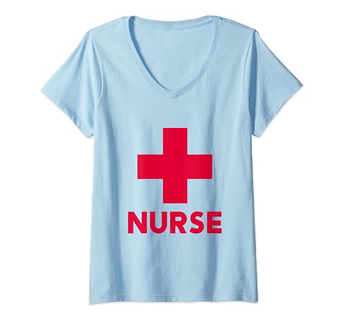 Damen Ich bin eine Krankenschwester Nettes lustiges Hemd für Frauen Männer T-Shirt mit V-Ausschnitt Damen Ich bin eine Krankenschwester Nettes lustiges Hemd für Frauen Männer T-Shirt mit V-Ausschnitt von Funny Cute Profession Shirts for Adults TeeZ
