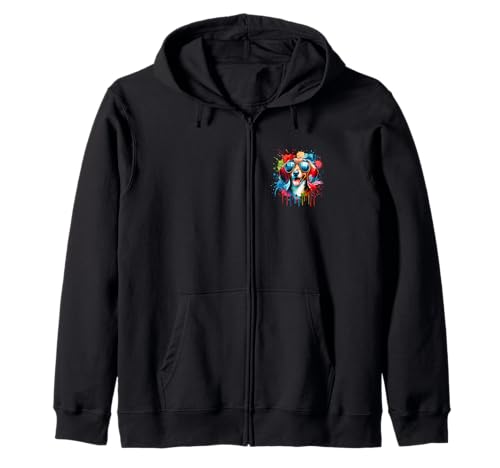 Niedlicher Dackel, lustiger Dackel, für Männer, Frauen, Kinder Kapuzenjacke Niedlicher Dackel, lustiger Dackel, für Männer, Frauen, Kinder Kapuzenjacke von Funny Dachshund Dachshunds Apparel