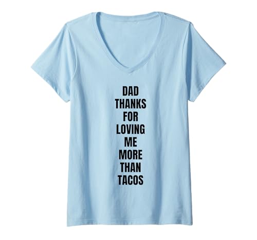 Damen Dad Gag Geschenk Lustig T-Shirt mit V-Ausschnitt Damen Dad Gag Geschenk Lustig T-Shirt mit V-Ausschnitt von Funny Dad Gag Present