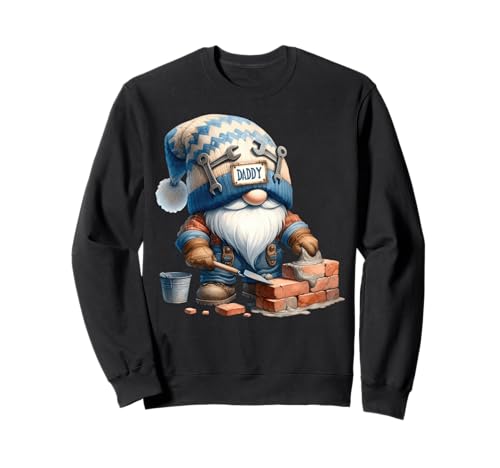 Bricklayer Dad GNOME Grandpa for Men Funny Mason Daddy Sweatshirt Bricklayer Dad GNOME Grandpa for Men Funny Mason Daddy Sweatshirt von Funny Dad Gifts For Men Who Love To Fix Things