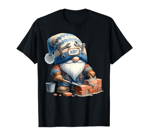 Bricklayer Dad GNOME Grandpa for Men Funny Mason Daddy T-Shirt Bricklayer Dad GNOME Grandpa for Men Funny Mason Daddy T-Shirt von Funny Dad Gifts For Men Who Love To Fix Things