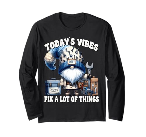 Funny Handyman Dad Saying for Men with Caretaker GNOME Daddy Langarmshirt Funny Handyman Dad Saying for Men with Caretaker GNOME Daddy Langarmshirt von Funny Dad Gifts For Men Who Love To Fix Things