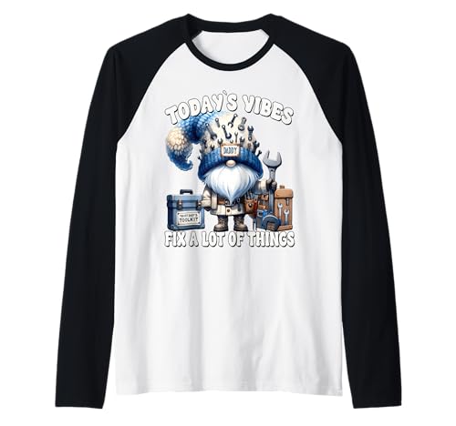 Funny Handyman Dad Saying for Men with Caretaker GNOME Daddy Raglan Funny Handyman Dad Saying for Men with Caretaker GNOME Daddy Raglan von Funny Dad Gifts For Men Who Love To Fix Things