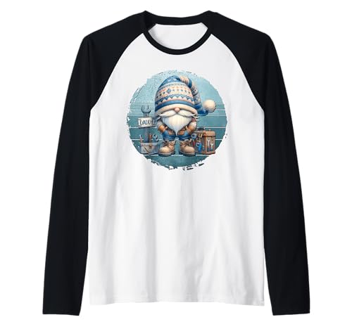 Herren Funny Daddy GNOME Graphic for Men Caretaker and Handyman Dad Raglan Herren Funny Daddy GNOME Graphic for Men Caretaker and Handyman Dad Raglan von Funny Dad Gifts For Men Who Love To Fix Things