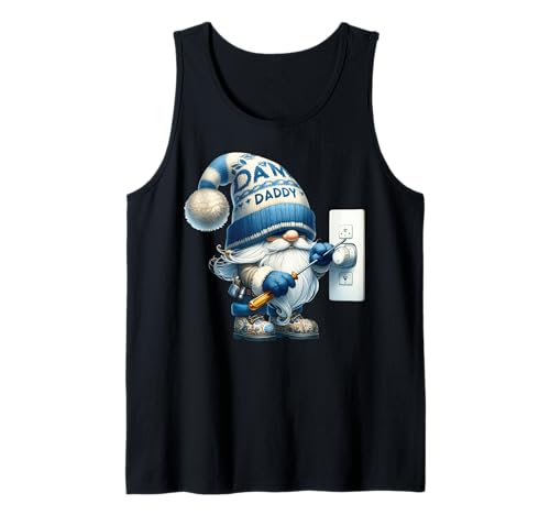 Herren Funny Electrician Dad GNOME Graphic for Men Craftsman Work Tank Top Herren Funny Electrician Dad GNOME Graphic for Men Craftsman Work Tank Top von Funny Dad Gifts For Men Who Love To Fix Things