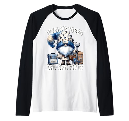 Herren Funny Saying for Men Daddy GNOME Handyman Dad Can Fix It Raglan Herren Funny Saying for Men Daddy GNOME Handyman Dad Can Fix It Raglan von Funny Dad Gifts For Men Who Love To Fix Things