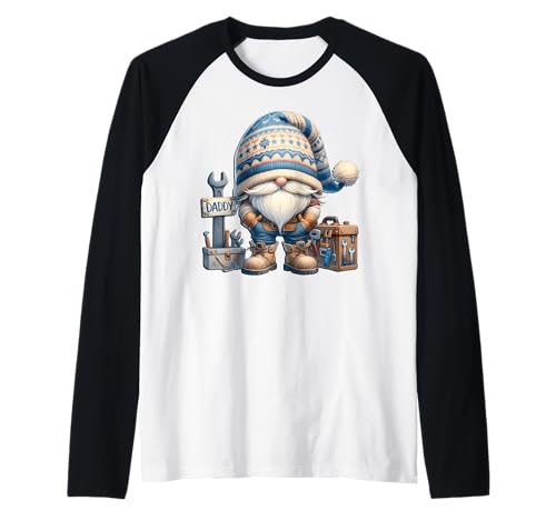 Herren Handyman Dad GNOME Graphic for Caretaker and Craftsman Work Raglan Herren Handyman Dad GNOME Graphic for Caretaker and Craftsman Work Raglan von Funny Dad Gifts For Men Who Love To Fix Things