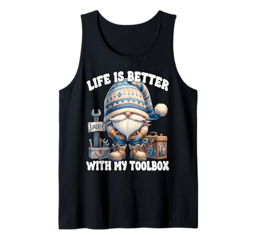 Herren Handyman Dad Life is Better with My Toolbox Craftsman Work Tank Top Herren Handyman Dad Life is Better with My Toolbox Craftsman Work Tank Top von Funny Dad Gifts For Men Who Love To Fix Things
