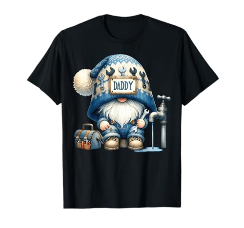 Plumber GNOME Dad Graphic for Men Funny Pipe Fitter T-Shirt Plumber GNOME Dad Graphic for Men Funny Pipe Fitter T-Shirt von Funny Dad Gifts For Men Who Love To Fix Things
