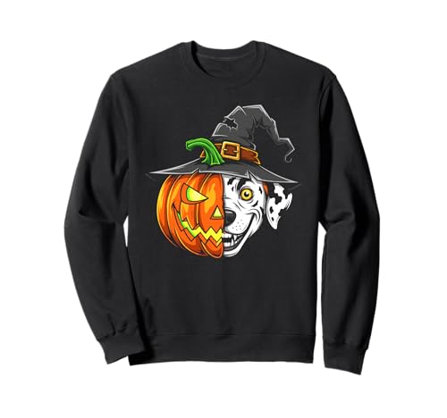 Dalmatiner Kürbis Jack O Laterne Halloween Kinder Herren Damen Sweatshirt Dalmatiner Kürbis Jack O Laterne Halloween Kinder Herren Damen Sweatshirt von Funny Dalmatian Lovers Halloween Pumpkin Outfits