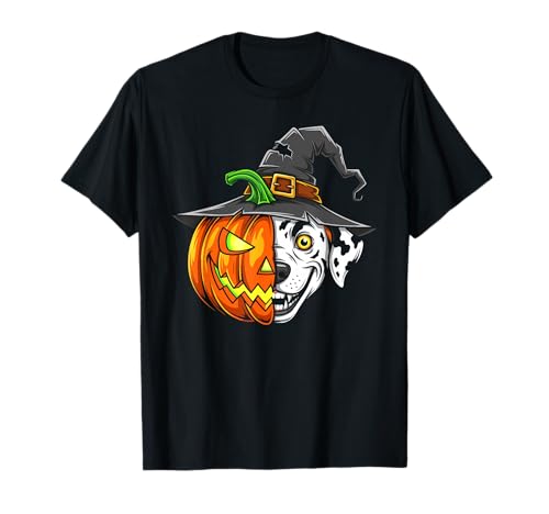 Dalmatiner Kürbis Jack O Laterne Halloween Kinder Herren Damen T-Shirt Dalmatiner Kürbis Jack O Laterne Halloween Kinder Herren Damen T-Shirt von Funny Dalmatian Lovers Halloween Pumpkin Outfits