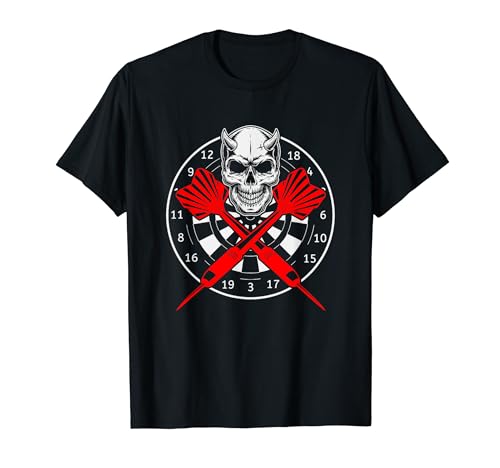 Cool Dart für Männer Frauen Dartscheibe Dartspiel Dartscheibe Team T-Shirt von Funny Dart Gifts Themed Dart Accessories & Stuff