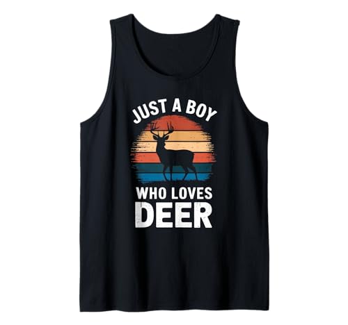 Herren Nur EIN Junge, der Hirsche liebt Wildtierliebhaber Jungen Hirsche Tank Top Herren Nur EIN Junge, der Hirsche liebt Wildtierliebhaber Jungen Hirsche Tank Top von Funny Deer Lover Clothing
