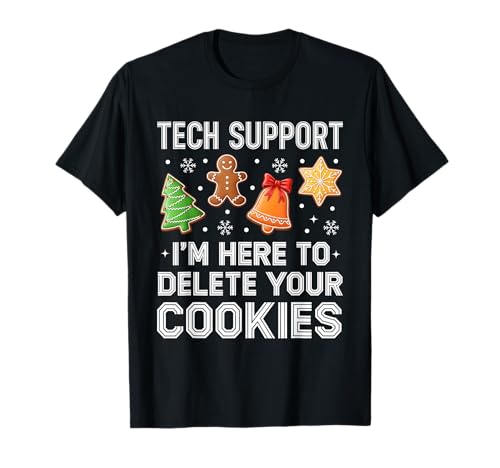 Der technische Support für Weihnachten ist Hier, um Cookies zu löschen. Weihnachten, Herren, Damen T-Shirt Der technische Support für Weihnachten ist Hier, um Cookies zu löschen. Weihnachten, Herren, Damen T-Shirt von Funny Delete Your Cookies Christmas Pajamas PJ Kid