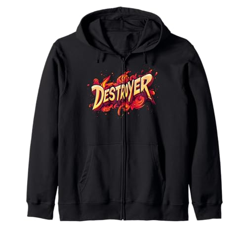 Cooles Destroyer Statement für Jungen und Mädchen Kapuzenjacke Cooles Destroyer Statement für Jungen und Mädchen Kapuzenjacke von Funny Destroyer Emblem