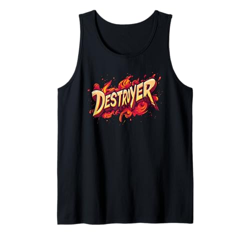 Cooles Destroyer Statement für Jungen und Mädchen Tank Top Cooles Destroyer Statement für Jungen und Mädchen Tank Top von Funny Destroyer Emblem