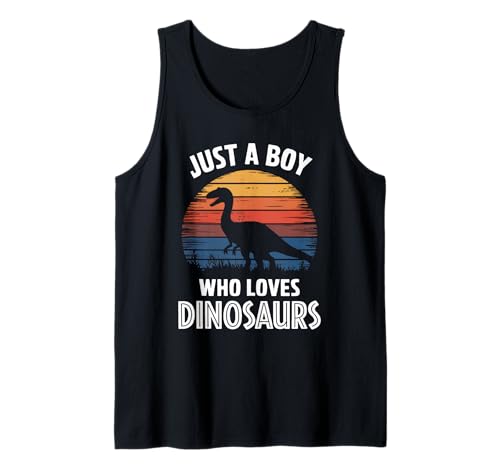 Herren Just A Boy Who Loves Dinosaurs Fossil Hunter Kinder Dinosaurier Tank Top Herren Just A Boy Who Loves Dinosaurs Fossil Hunter Kinder Dinosaurier Tank Top von Funny Dinosaur Apparel for Men Women