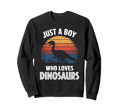 Just A Boy Who Loves Dinosaurs Fossil Hunter Kinder Dinosaurier Sweatshirt Just A Boy Who Loves Dinosaurs Fossil Hunter Kinder Dinosaurier Sweatshirt von Funny Dinosaur Apparel for Men Women