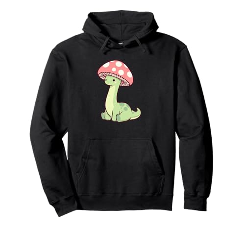 Niedlicher Kawaii-Pilzhut Dinosaurier ästhetische Mädchen Jungen Kinder Pullover Hoodie Niedlicher Kawaii-Pilzhut Dinosaurier ästhetische Mädchen Jungen Kinder Pullover Hoodie von Funny Dinosaur Designs